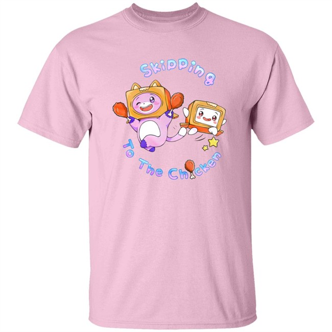 Lanky Box Merch Skipping To The Chicken Shirt Lanky Box Merch Skipping To The Chicken Shirt