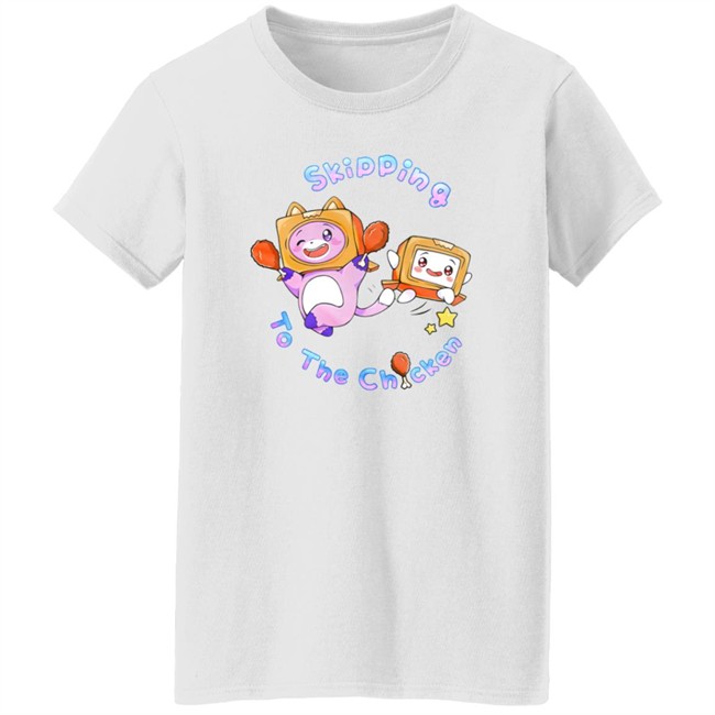 Lanky Box Merch Skipping To The Chicken Shirt Lanky Box Merch Skipping To The Chicken Shirt