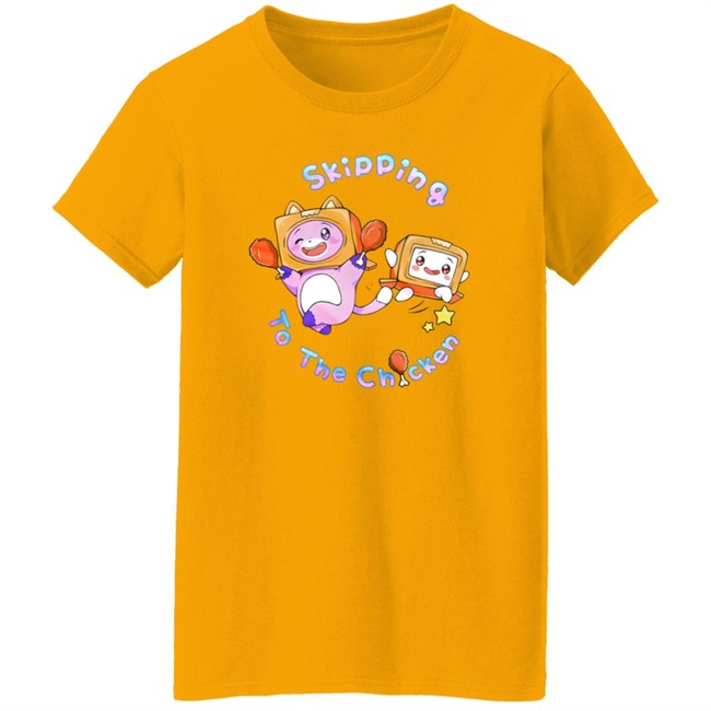 Lanky Box Merch Skipping To The Chicken Shirt Lanky Box Merch Skipping To The Chicken Shirt