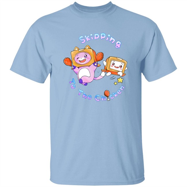 Lanky Box Merch Skipping To The Chicken Shirt Lanky Box Merch Skipping To The Chicken Shirt