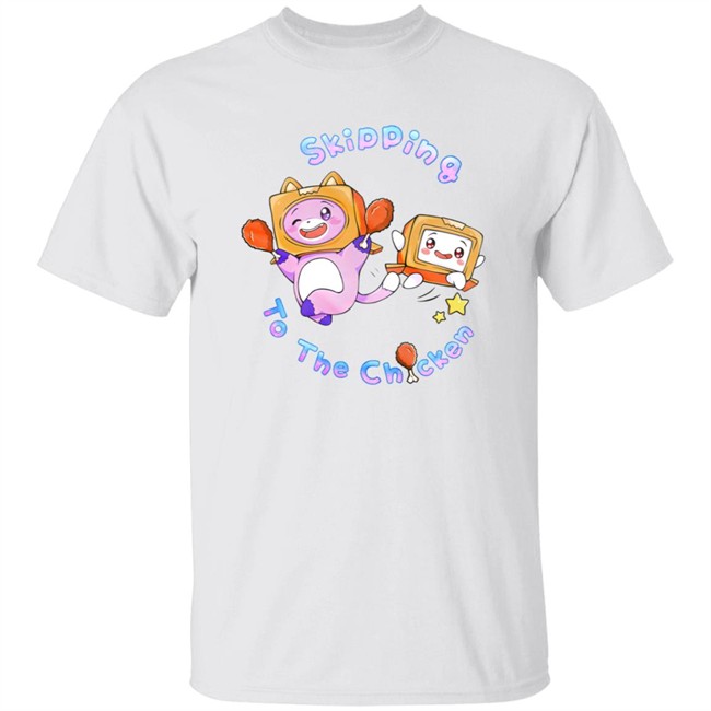 Lanky Box Merch Skipping To The Chicken Shirt Lanky Box Merch Skipping To The Chicken Shirt
