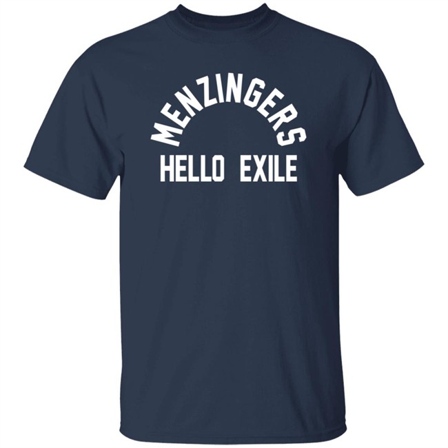 The Menzingers Menzingers Hello Exile Hoodie The Menzingers Menzingers Hello Exile Hoodie