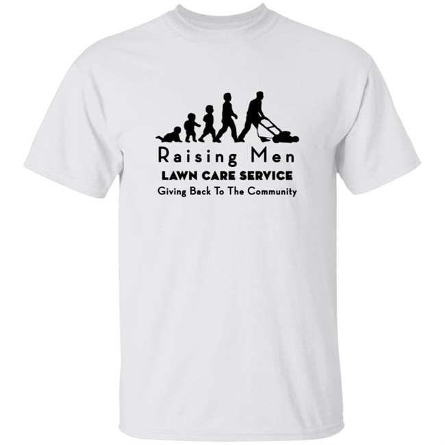 Rodney Smith Raising Men Lawn Care Service Shirt