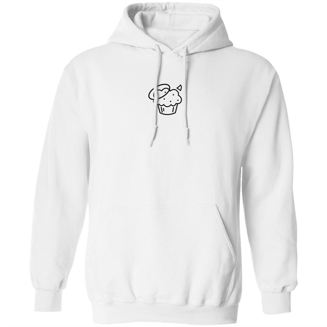 1 Million Muffins Black Text Hoodie 1 Million Muffins Black Text Hoodie