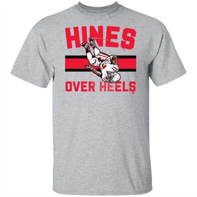 Nyheim Hines Hines Over Heels Hoodie Nyheim Hines Hines Over Heels Hoodie