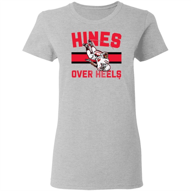 Nyheim Hines Hines Over Heels Hoodie Nyheim Hines Hines Over Heels Hoodie