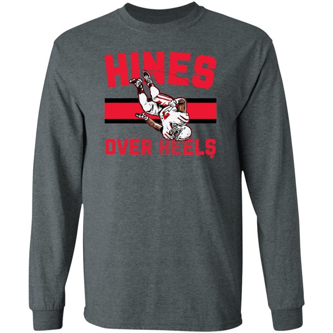 Nyheim Hines Hines Over Heels Hoodie Nyheim Hines Hines Over Heels Hoodie