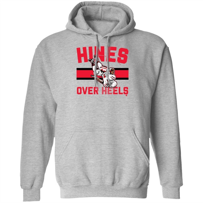 Nyheim Hines Hines Over Heels Hoodie Nyheim Hines Hines Over Heels Hoodie