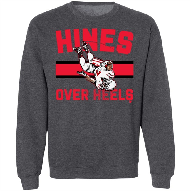 Nyheim Hines Hines Over Heels Hoodie Nyheim Hines Hines Over Heels Hoodie