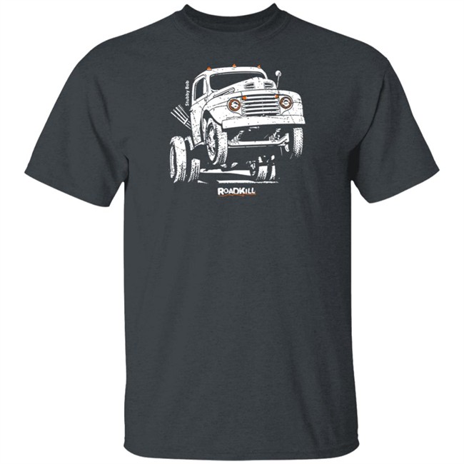 MotoTrend Roadkill Stubby Bob T Shirt MotoTrend Roadkill Stubby Bob T Shirt