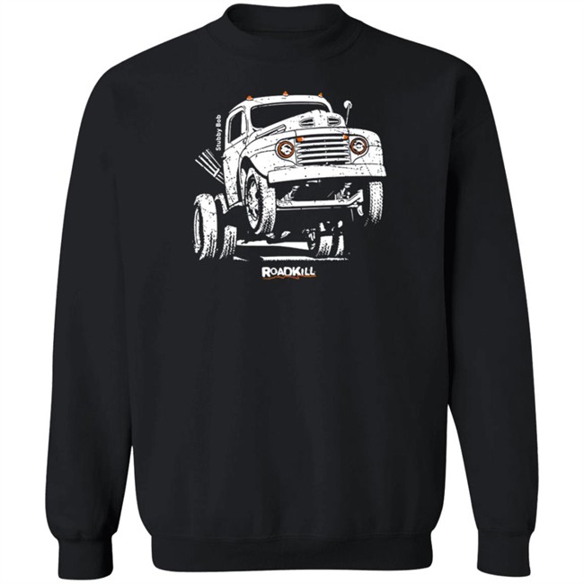 MotoTrend Roadkill Stubby Bob T Shirt MotoTrend Roadkill Stubby Bob T Shirt