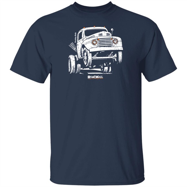 MotoTrend Roadkill Stubby Bob T Shirt MotoTrend Roadkill Stubby Bob T Shirt
