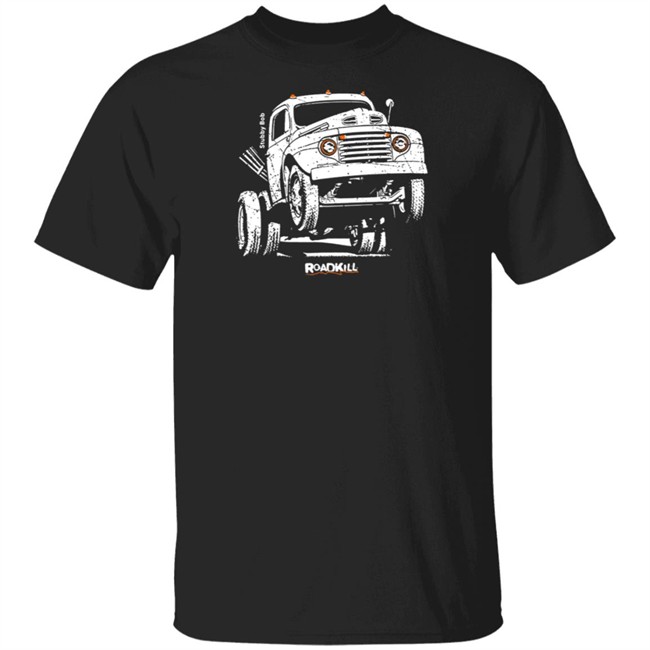 MotoTrend Roadkill Stubby Bob T Shirt