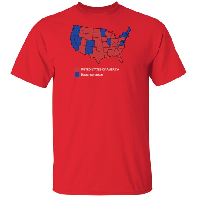 United States Of America Dumbfuckistan T Shirt United States Of America Dumbfuckistan T Shirt