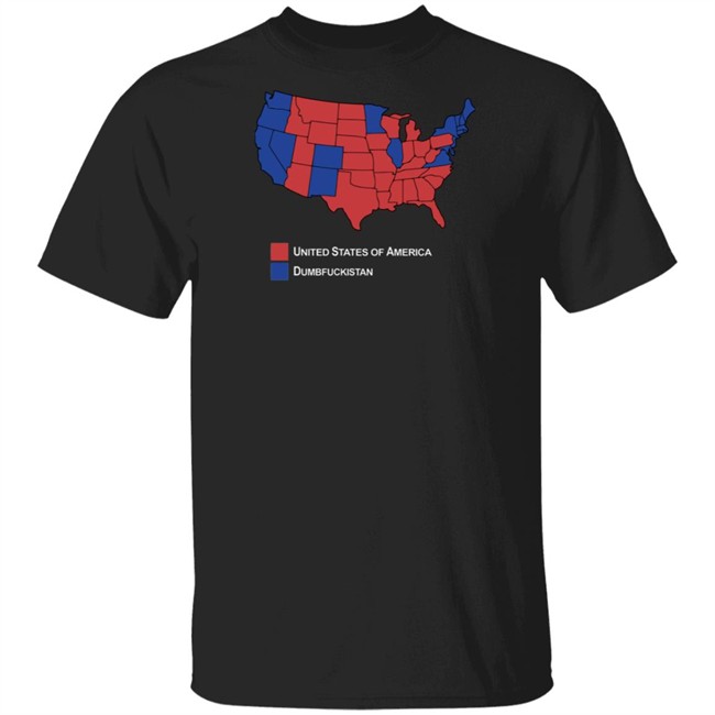 United States Of America Dumbfuckistan T Shirt