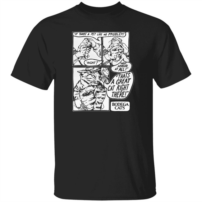 Great Cat Tee Shirt –Bodegacats
