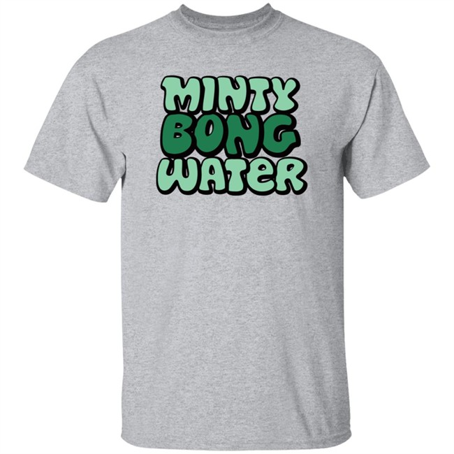 Minty Bong Water Shop Merch Logo Tee Shirt Terrell Minty Bong Water Shop Merch Logo Tee Shirt Terrell