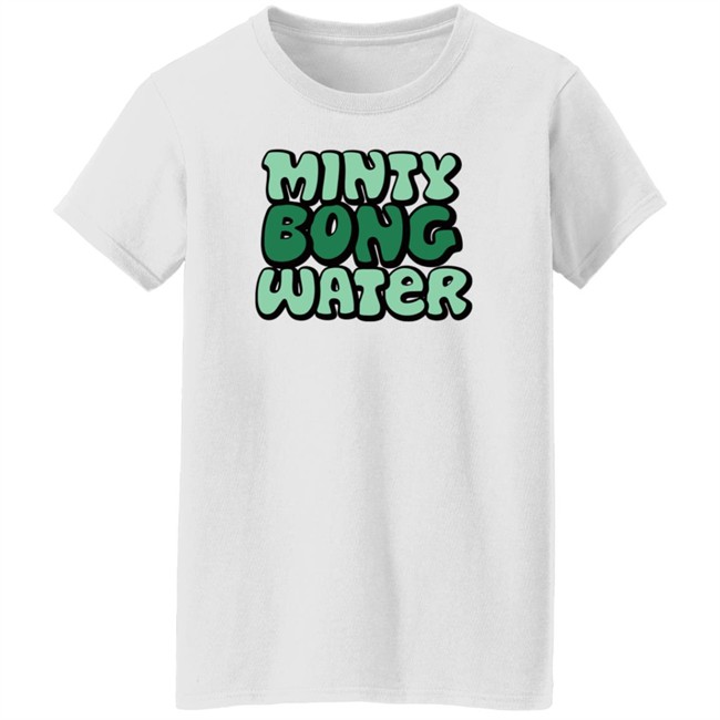 Minty Bong Water Shop Merch Logo Tee Shirt Terrell Minty Bong Water Shop Merch Logo Tee Shirt Terrell