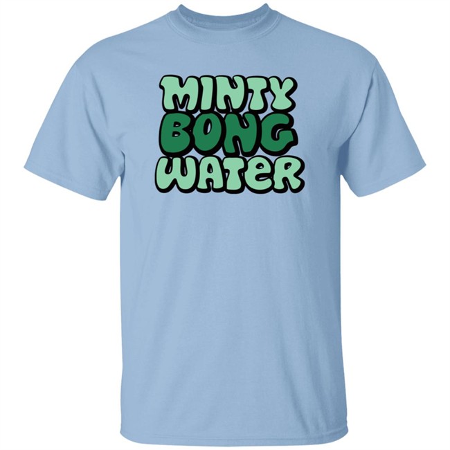 Minty Bong Water Shop Merch Logo Tee Shirt Terrell Minty Bong Water Shop Merch Logo Tee Shirt Terrell