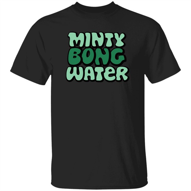 Minty Bong Water Shop Merch Logo Tee Shirt Terrell Minty Bong Water Shop Merch Logo Tee Shirt Terrell