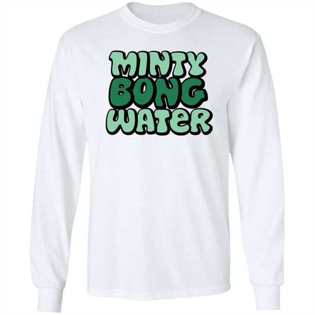 Minty Bong Water Shop Merch Logo Tee Shirt Terrell Minty Bong Water Shop Merch Logo Tee Shirt Terrell
