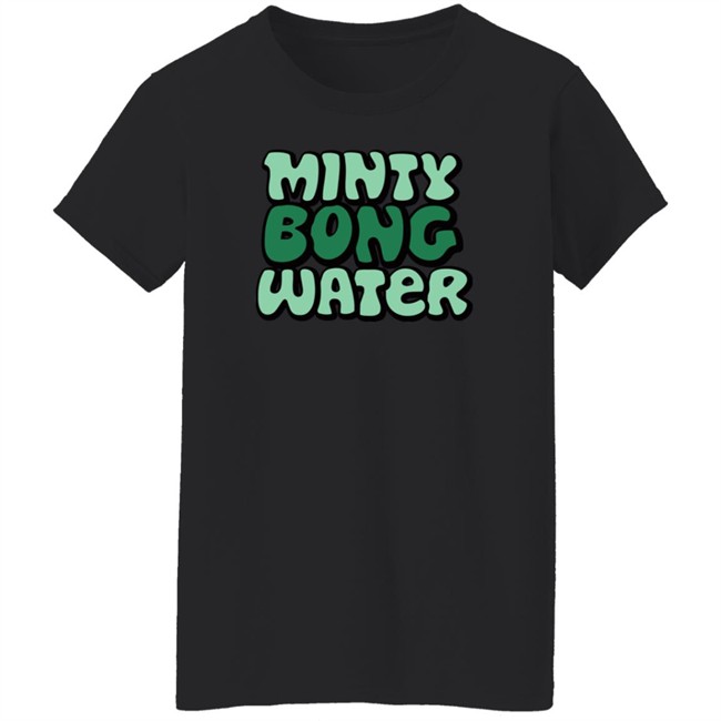 Minty Bong Water Shop Merch Logo Tee Shirt Terrell Minty Bong Water Shop Merch Logo Tee Shirt Terrell