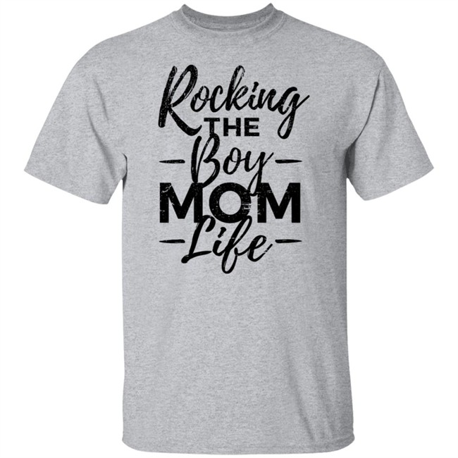 Rocking The Boy Mom Life Shirt Rocking The Boy Mom Life Shirt