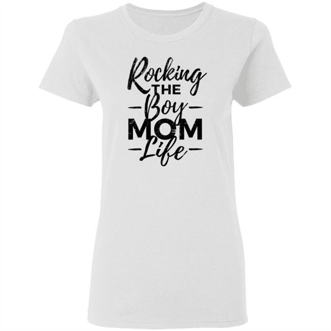 Rocking The Boy Mom Life Shirt Rocking The Boy Mom Life Shirt