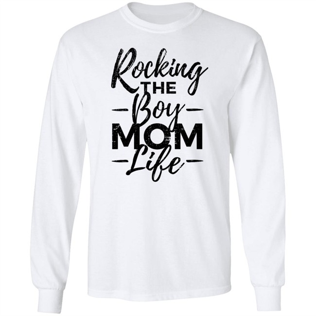 Rocking The Boy Mom Life Shirt Rocking The Boy Mom Life Shirt