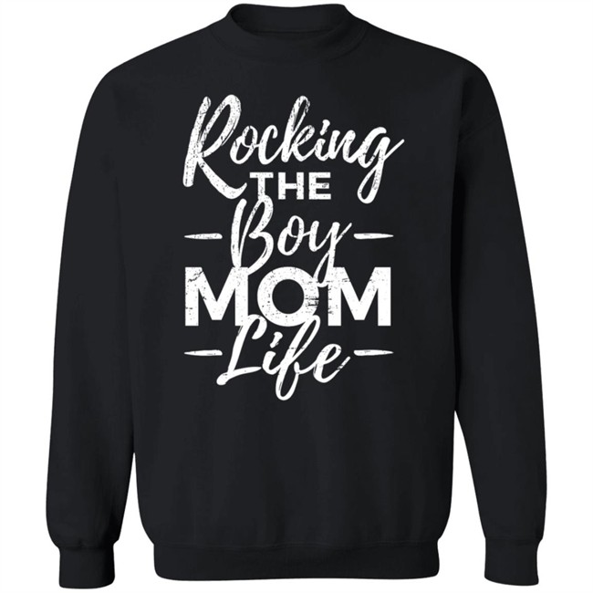 Rocking The Boy Mom Life T Shirt Rocking The Boy Mom Life T Shirt