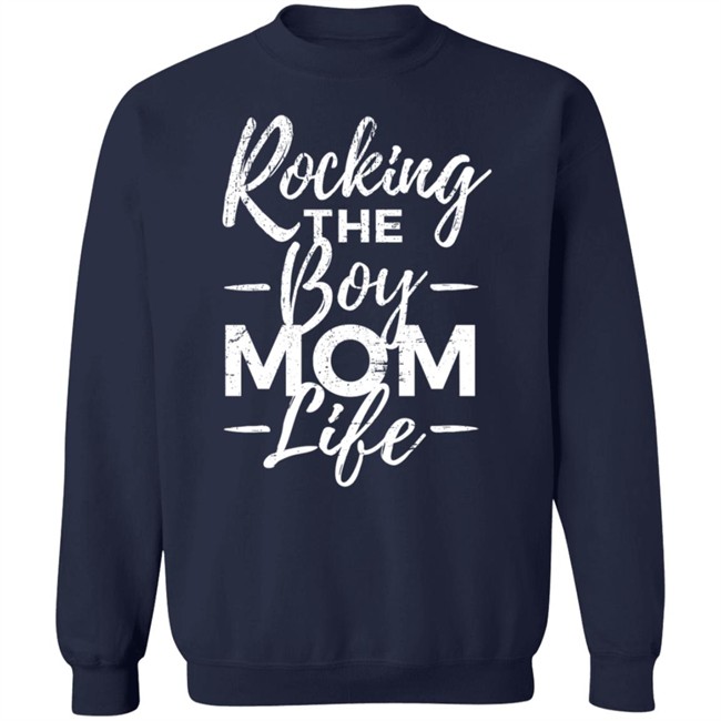 Rocking The Boy Mom Life T Shirt Rocking The Boy Mom Life T Shirt