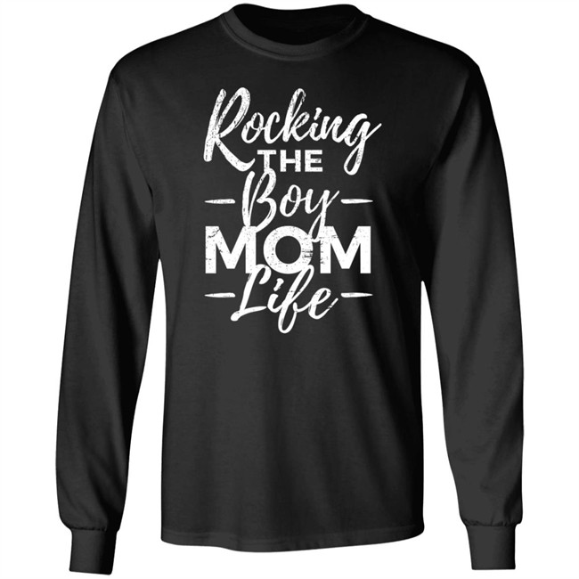 Rocking The Boy Mom Life T Shirt Rocking The Boy Mom Life T Shirt
