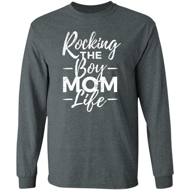 Rocking The Boy Mom Life T Shirt Rocking The Boy Mom Life T Shirt