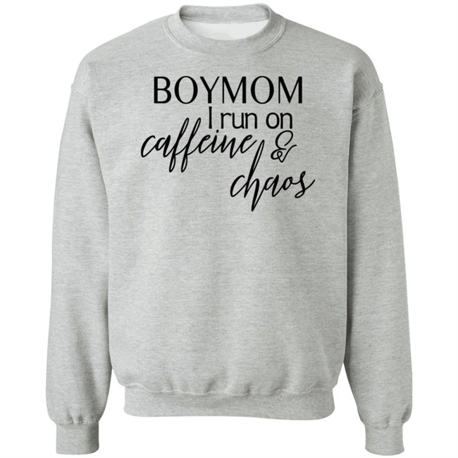 Boymom I Run Caffeine And Chaos Shirt Boymom I Run Caffeine And Chaos Shirt
