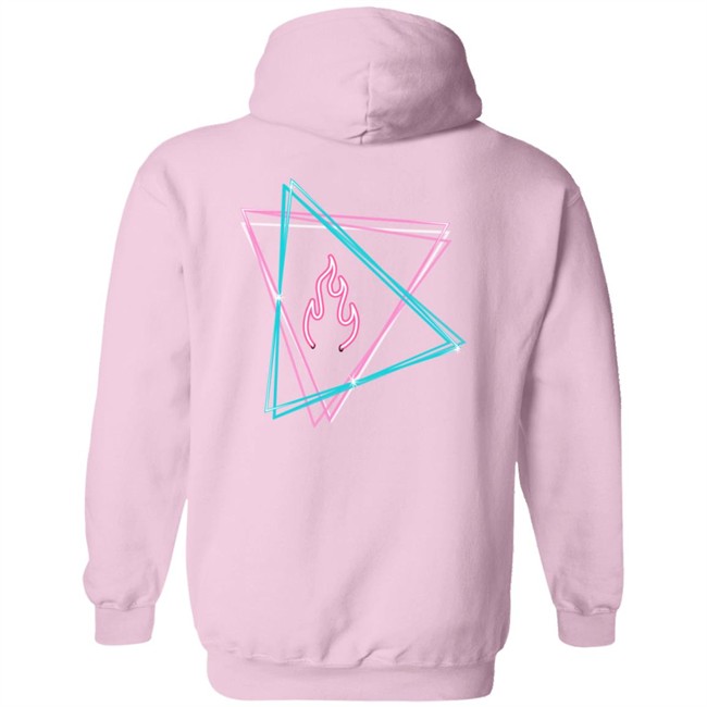 Sapnap Merch Sapnap Neon Flame Pullover Hoodie Sapnap Merch Sapnap Neon Flame Pullover Hoodie