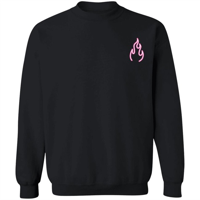 Sapnap Merch Sapnap Neon Flame Pullover Hoodie Sapnap Merch Sapnap Neon Flame Pullover Hoodie
