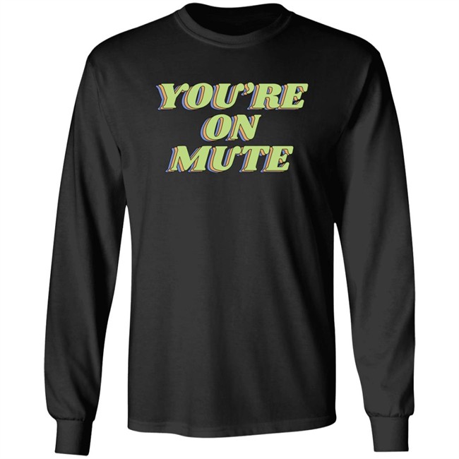 Barstool Sports Store Merch You're On Mute Crewneck Sweatshirt Barstool Sports Store Merch You're On Mute Crewneck Sweatshirt