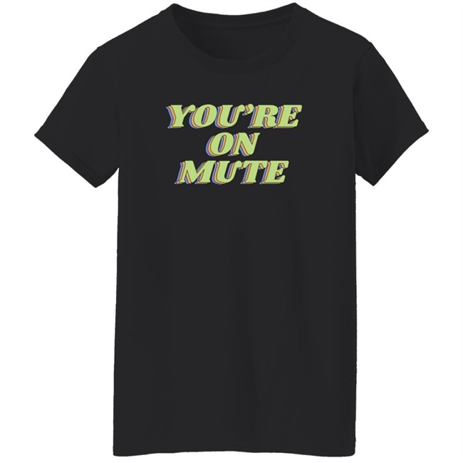 Barstool Sports Store Merch You're On Mute Crewneck Sweatshirt Barstool Sports Store Merch You're On Mute Crewneck Sweatshirt