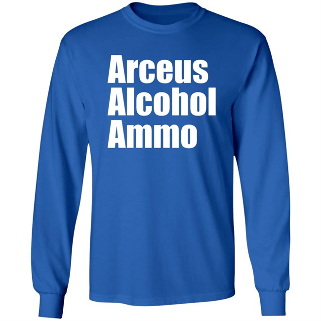 Zach B Sullivan Arceus Alcohol Ammo Shirt Demented x Daddy Zach B Sullivan Arceus Alcohol Ammo Shirt Demented x Daddy