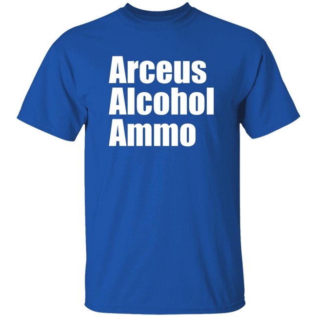 Zach B Sullivan Arceus Alcohol Ammo Shirt Demented x Daddy Zach B Sullivan Arceus Alcohol Ammo Shirt Demented x Daddy