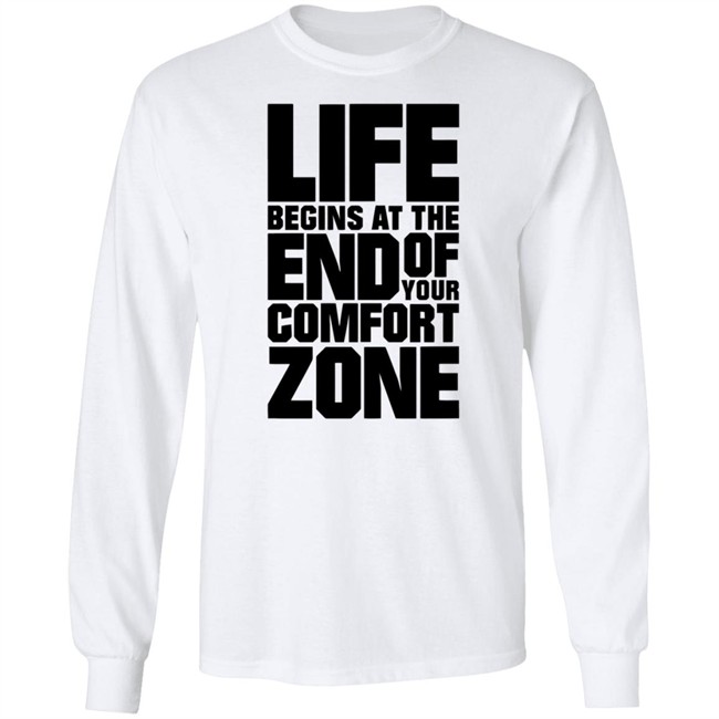 Fritz Meinecke Merch Life Begins At the End Of Your Comfort Zone Shirt Fritz Meinecke Merch Life Begins At the End Of Your Comfort Zone Shirt