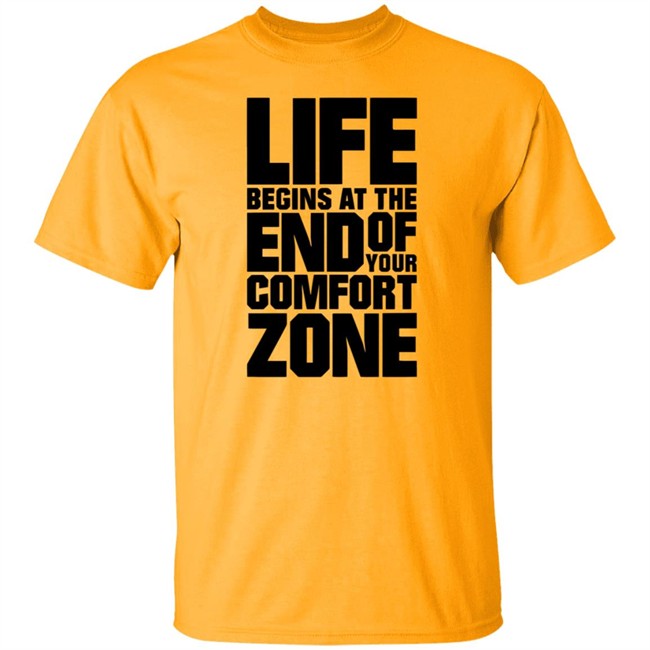 Fritz Meinecke Merch Life Begins At the End Of Your Comfort Zone Shirt Fritz Meinecke Merch Life Begins At the End Of Your Comfort Zone Shirt