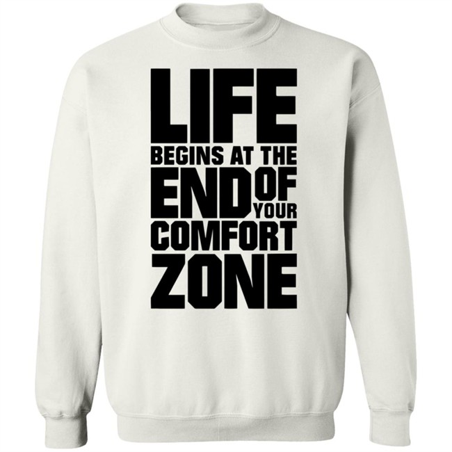 Fritz Meinecke Merch Life Begins At the End Of Your Comfort Zone Shirt Fritz Meinecke Merch Life Begins At the End Of Your Comfort Zone Shirt