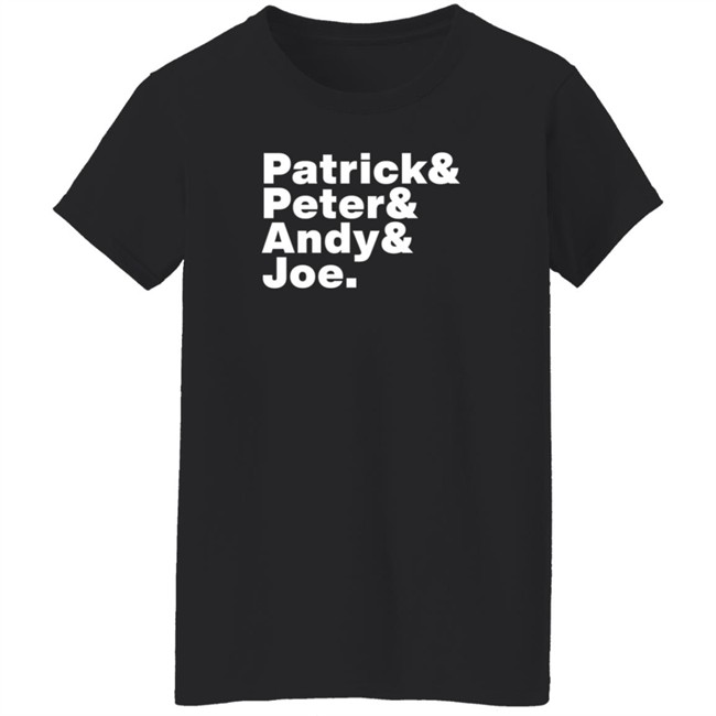 Patrick Peter Andy Joe T Shirt Olicats Twink Destroyer Patrick Peter Andy Joe T Shirt Olicats Twink Destroyer