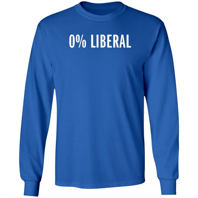 Zeek Arkham 0 % Liberal Shirt Zeek Arkham 0 % Liberal Shirt