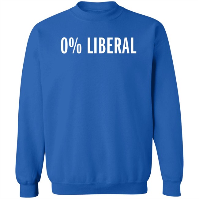 Zeek Arkham 0 % Liberal Shirt Zeek Arkham 0 % Liberal Shirt