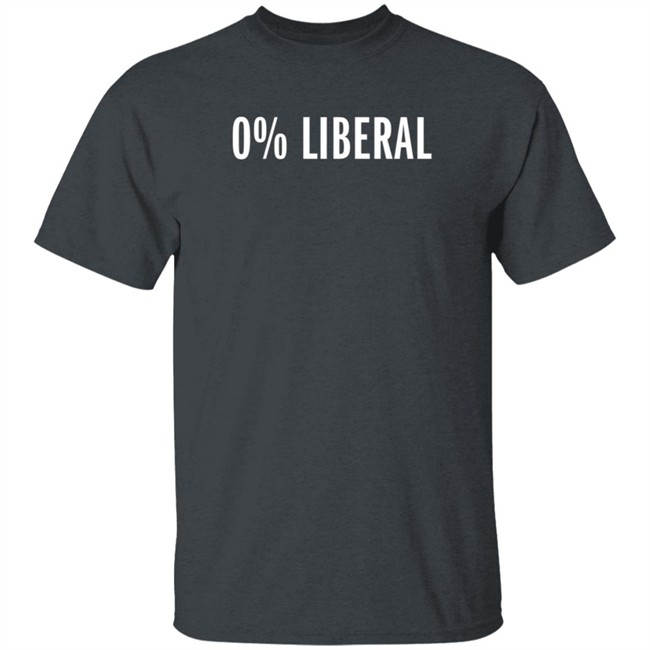 Zeek Arkham 0 % Liberal Shirt Zeek Arkham 0 % Liberal Shirt