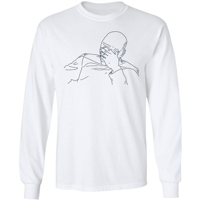Star Trek Next Generation Captain Picard Facepalm Make it so Meme Outline Shirt Star Trek Next Generation Captain Picard Facepalm Make it so Meme Outline Shirt