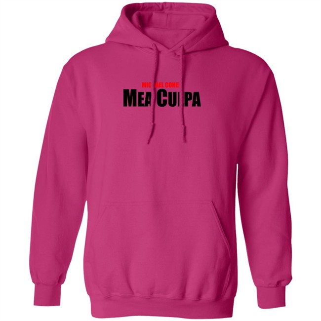 Michael Cohen Mea Culpa Tee Shirt Michael Cohen Mea Culpa Tee Shirt
