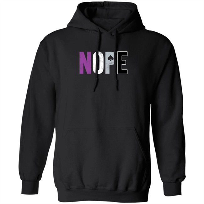 Nope Asexual Pride ACE Shirt Nope Asexual Pride ACE Shirt